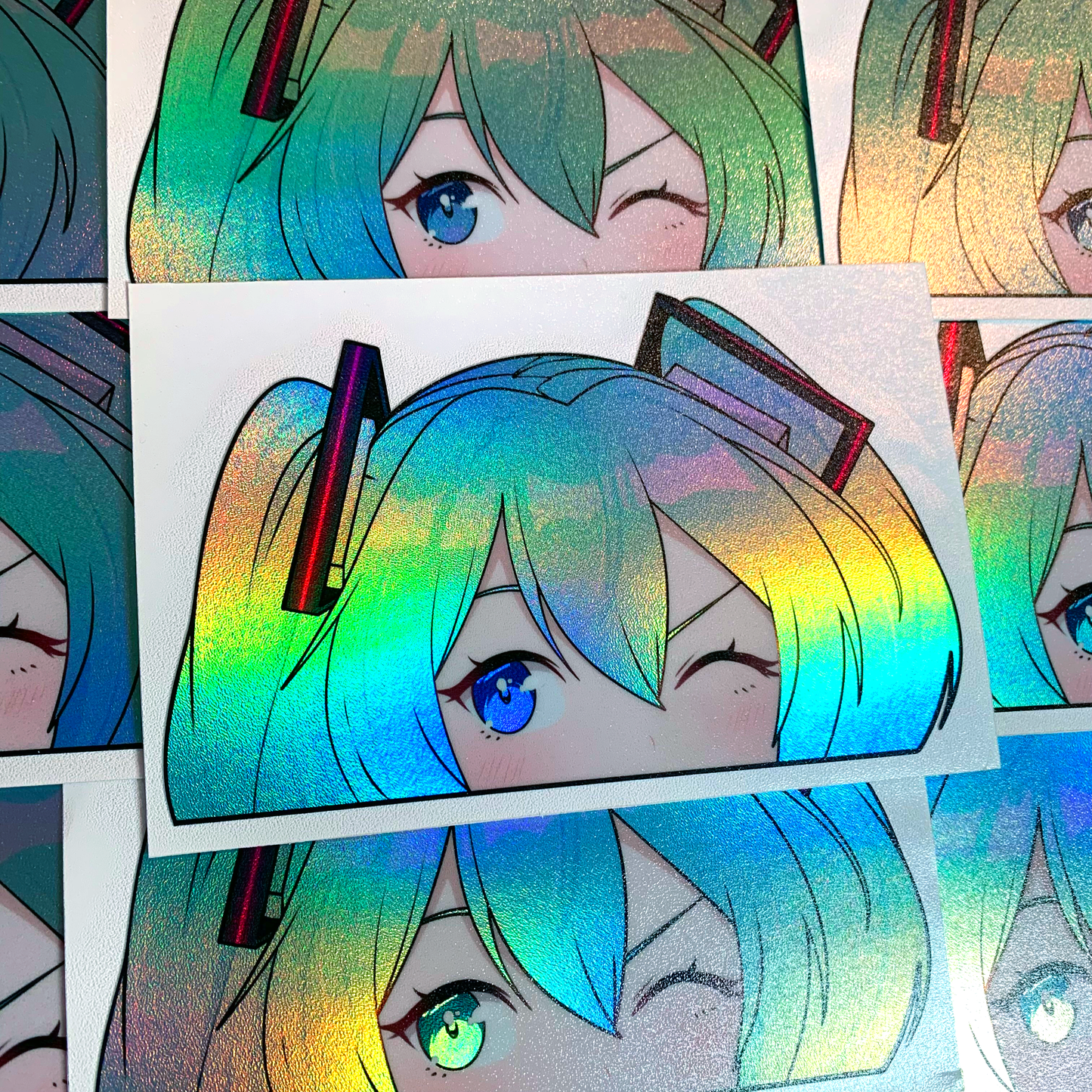 HOLO HATSUNE MIKU PEEKER