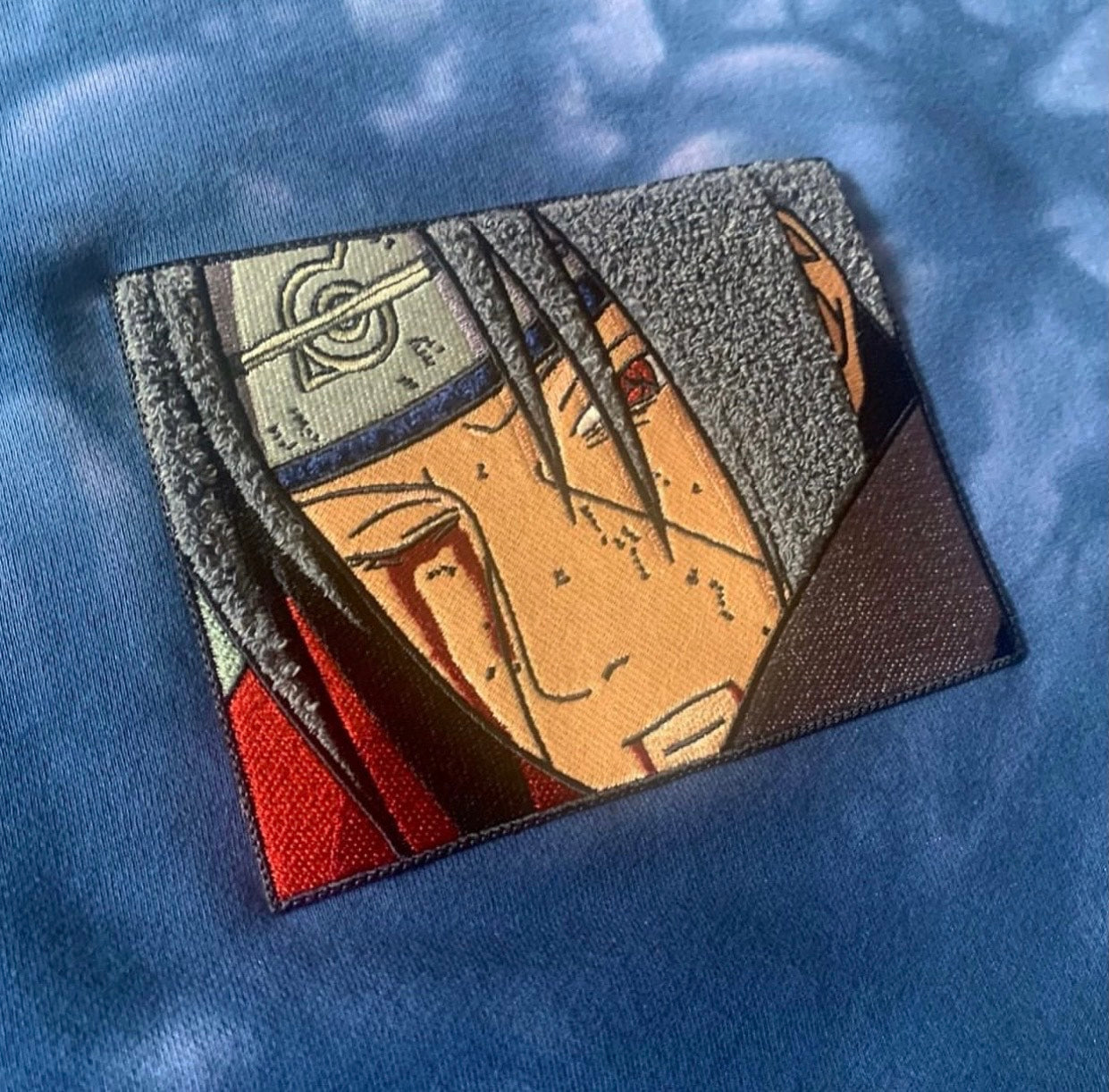 ITACHI NAVY TIE-DYE CREWNECK