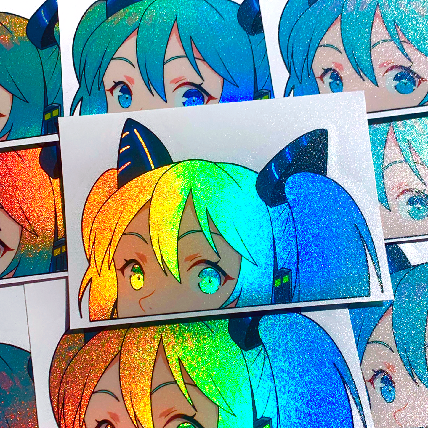 HOLO HATSUNE MIKU PEEKER