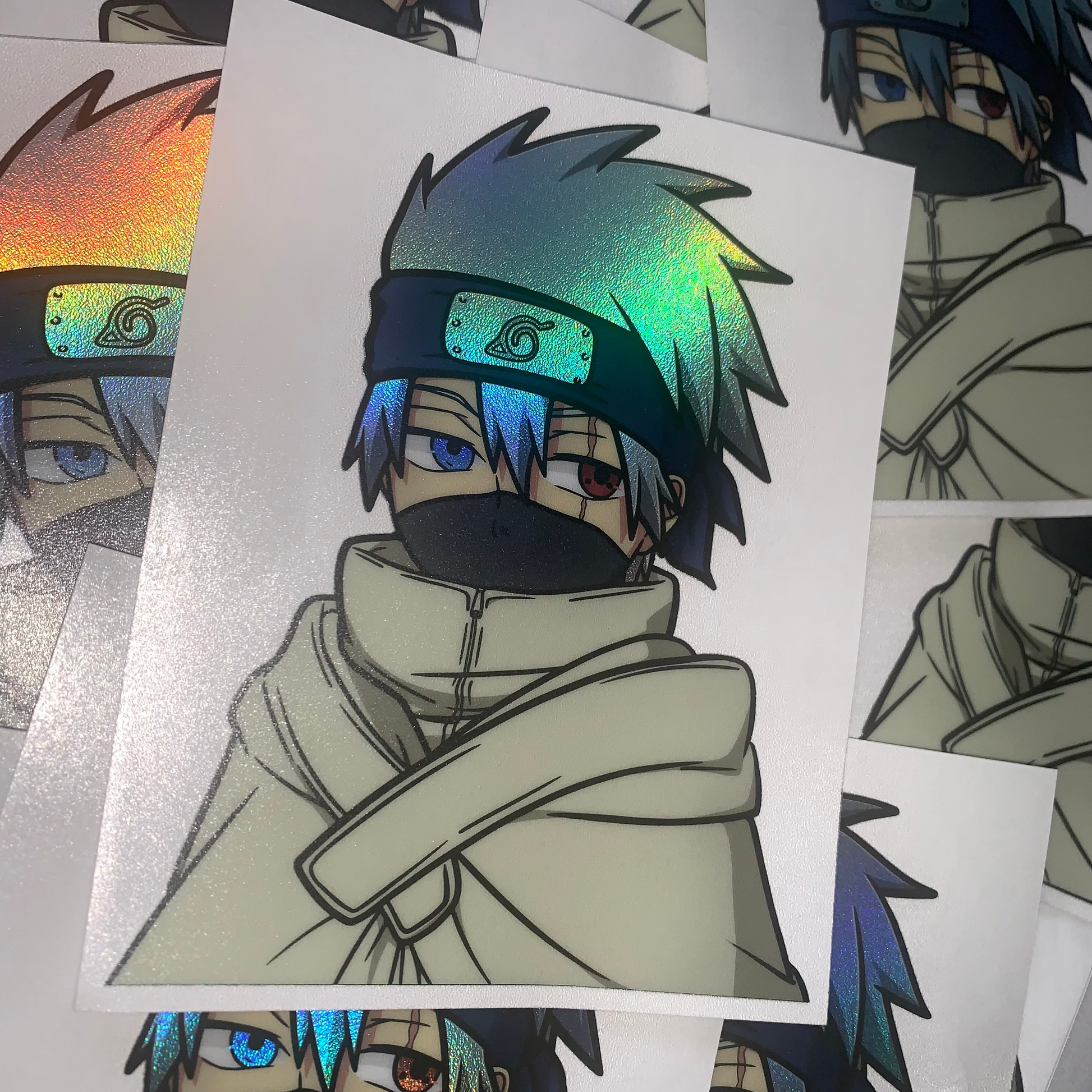 Naruto Peeker Sticker