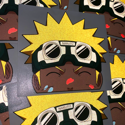REFLECTIVE NARUTO PEEKER