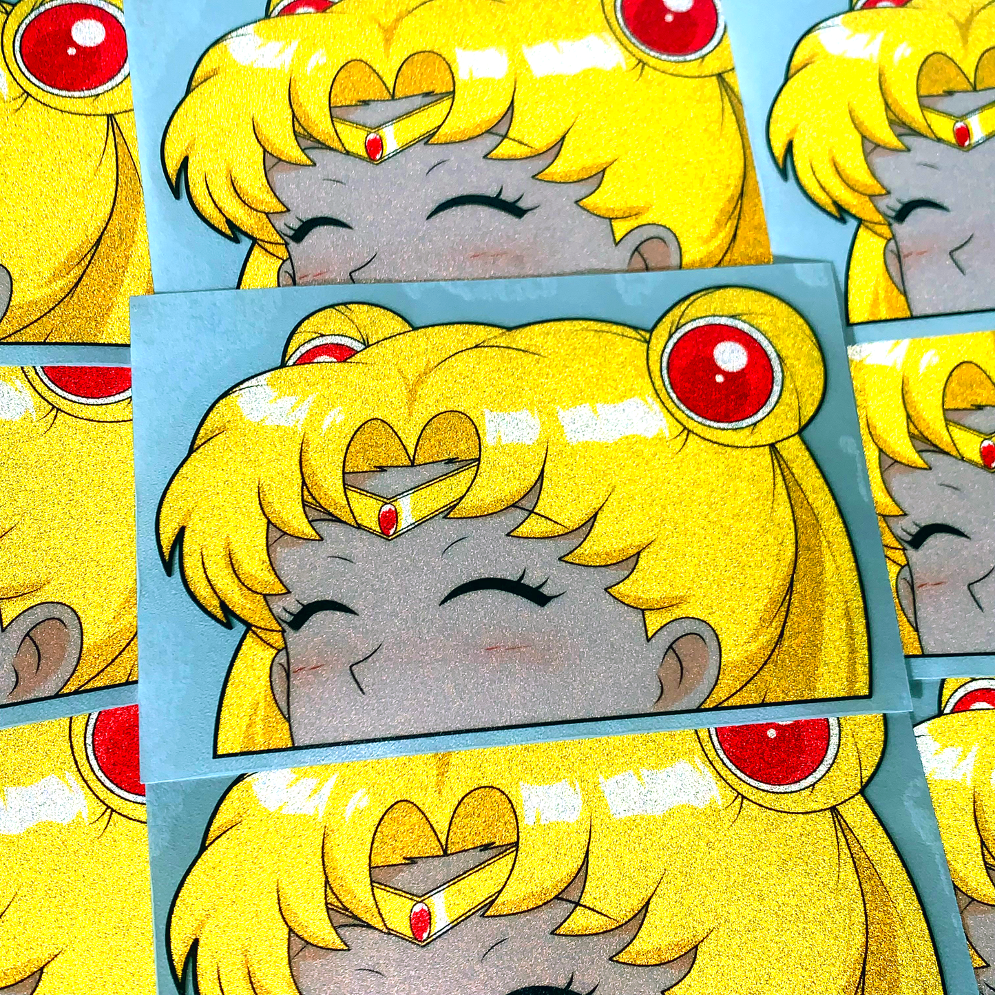 REFLECTIVE SAILOR MOON PEEKER